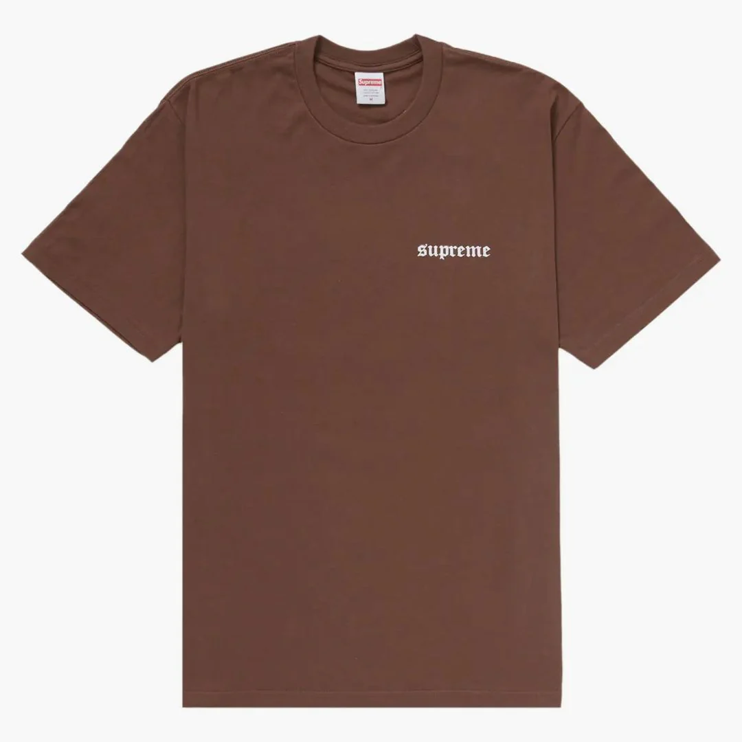 Supreme Target Tee Brown