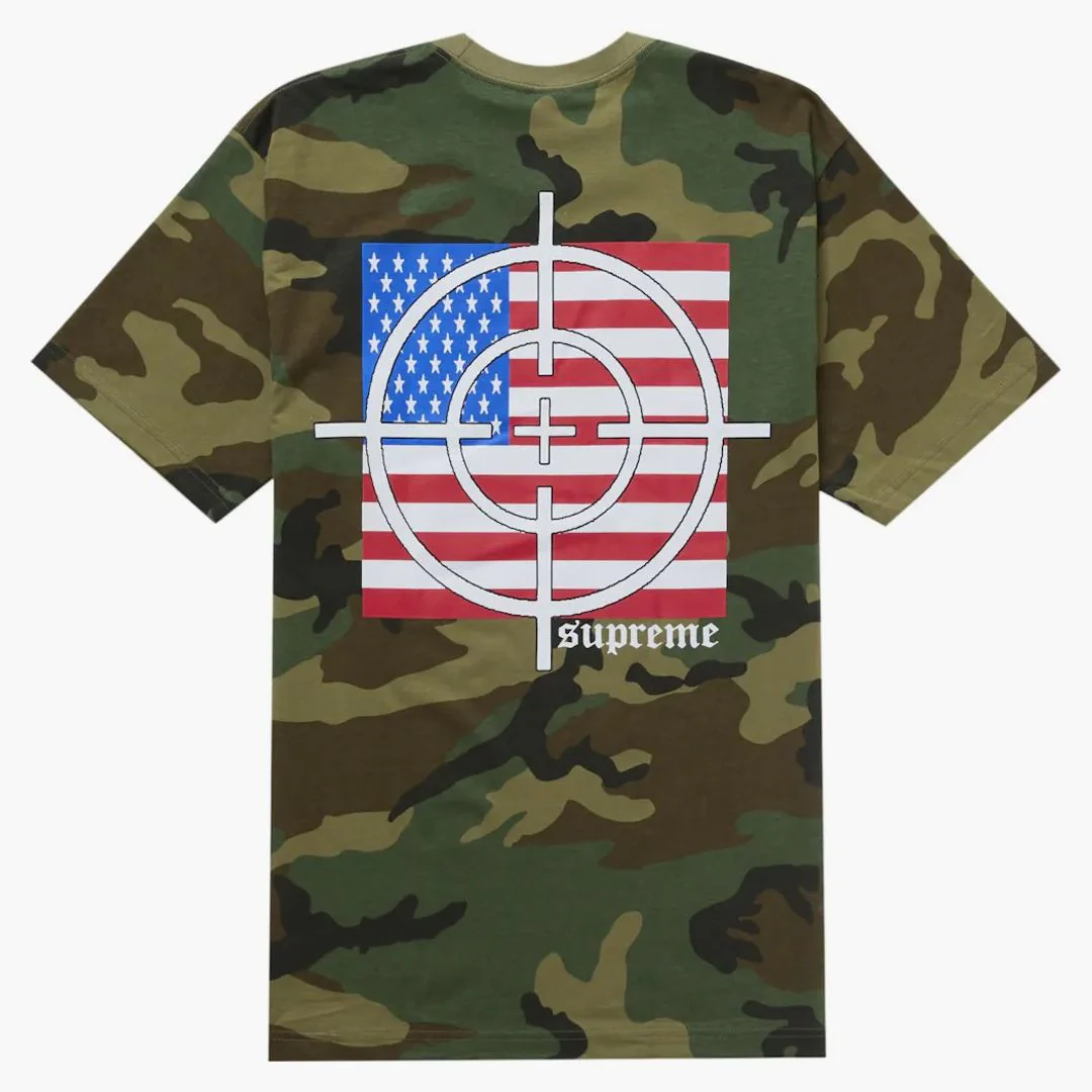 Supreme Target Tee Woodland Camo - Image 2