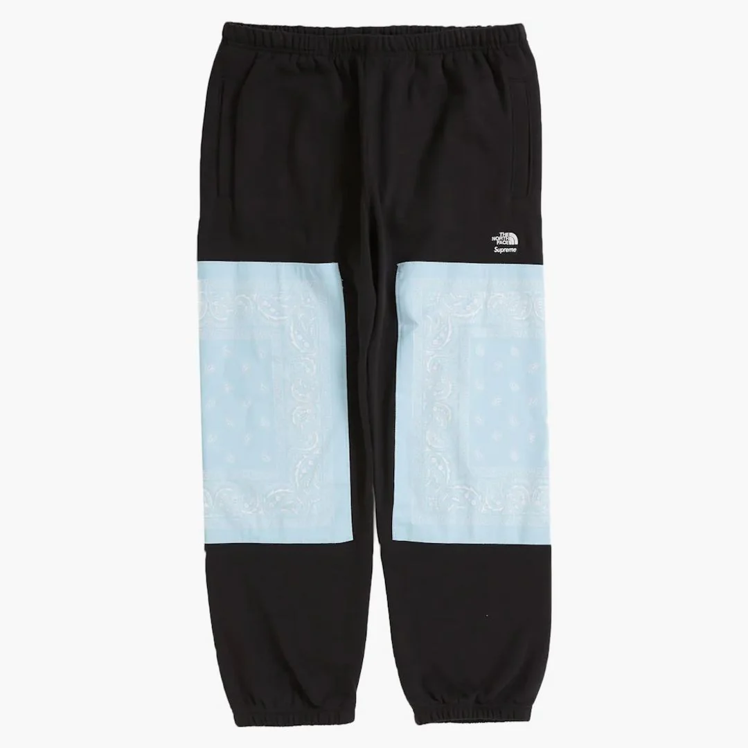 Supreme The North Face Bandana Sweatpant Black
