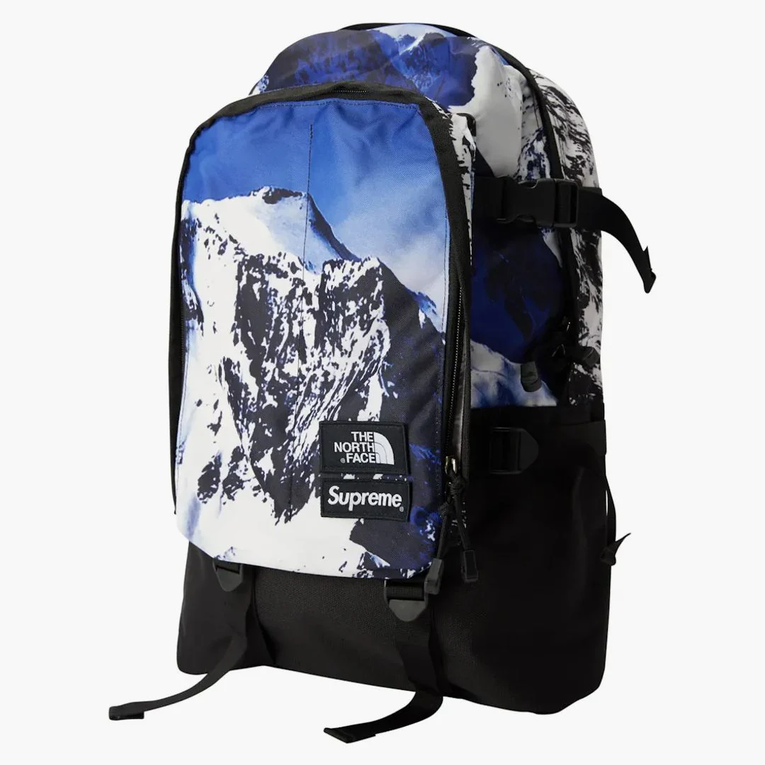 Supreme The North Face Mountain Expedition Backpack Blue/white - Image 3