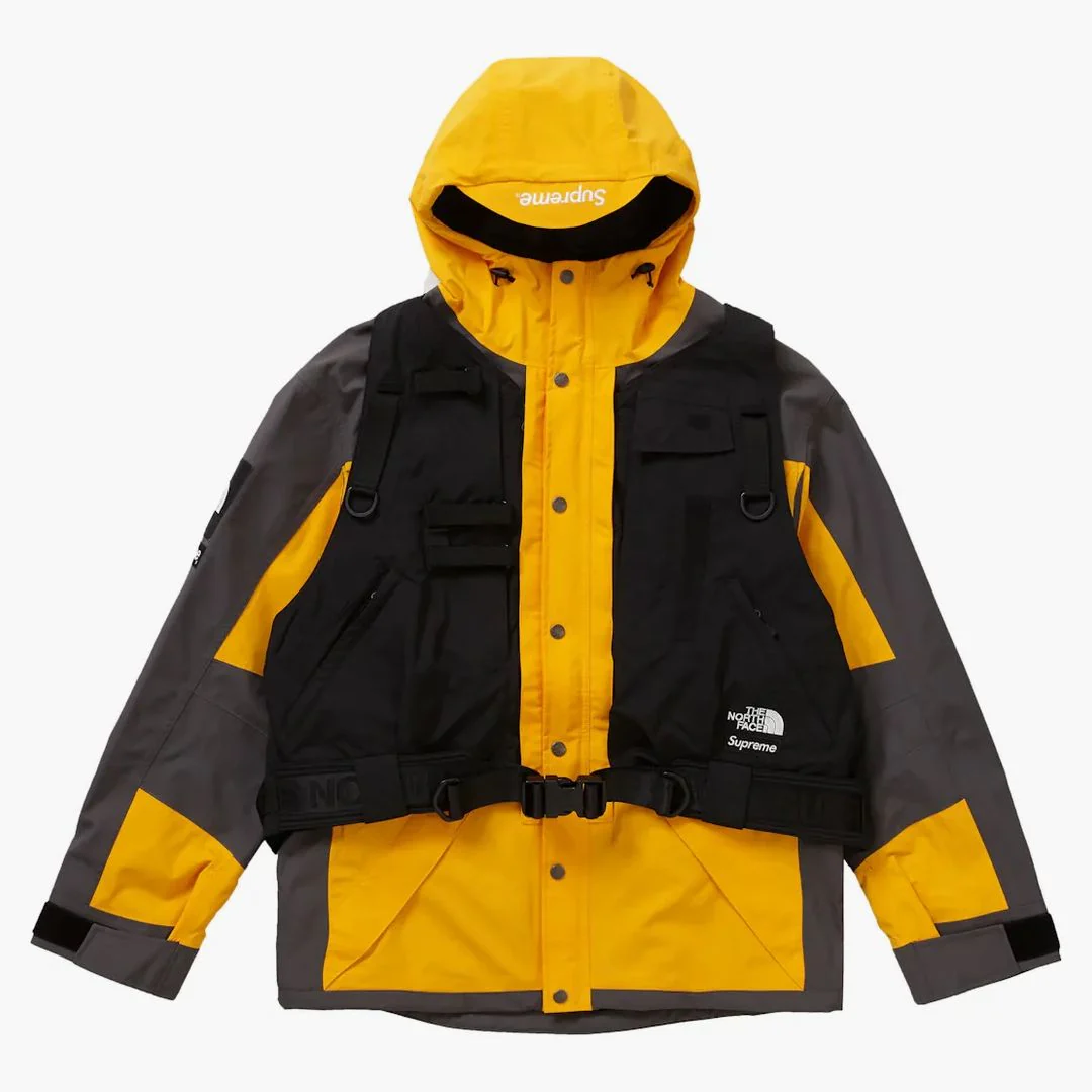 Supreme The North Face Rtg Jacket + Vest Gold - Image 4