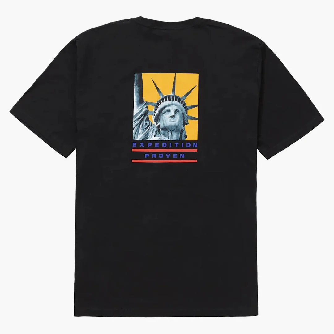 Supreme The North Face Statue Of Liberty Tee Black