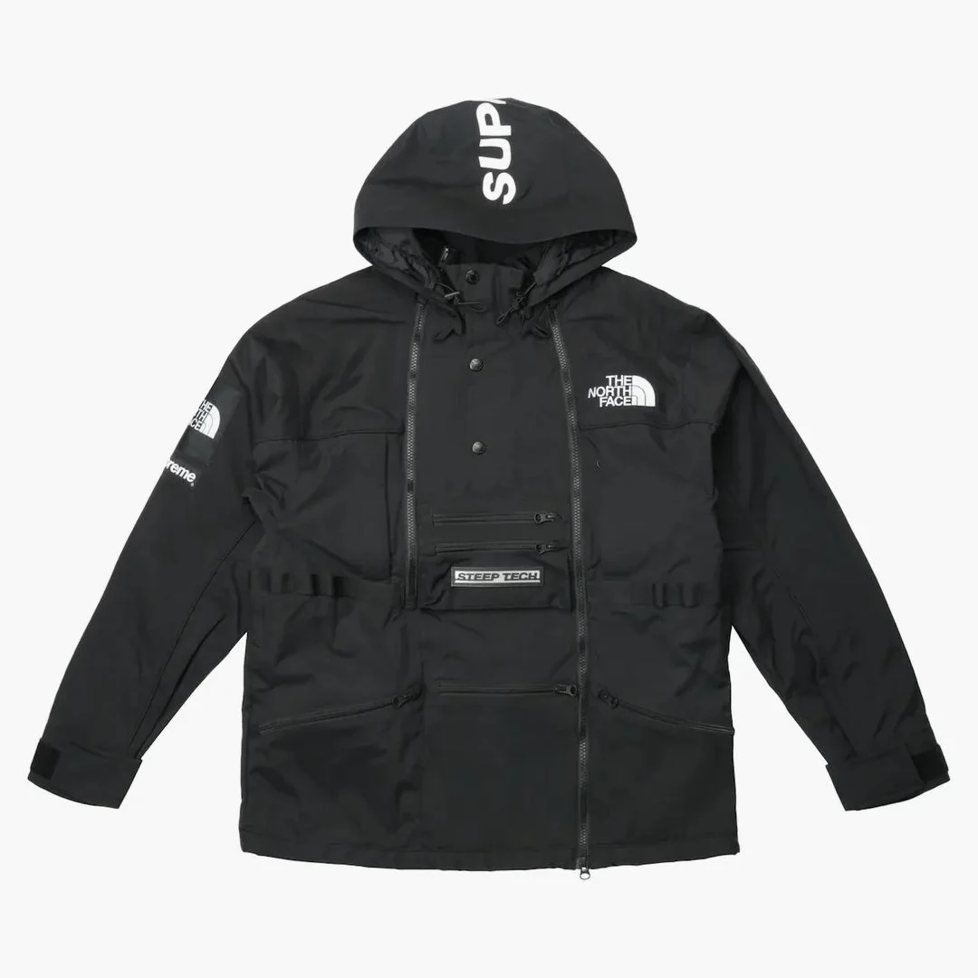 Supreme The North Face Steep Tech Hooded Jacket Black