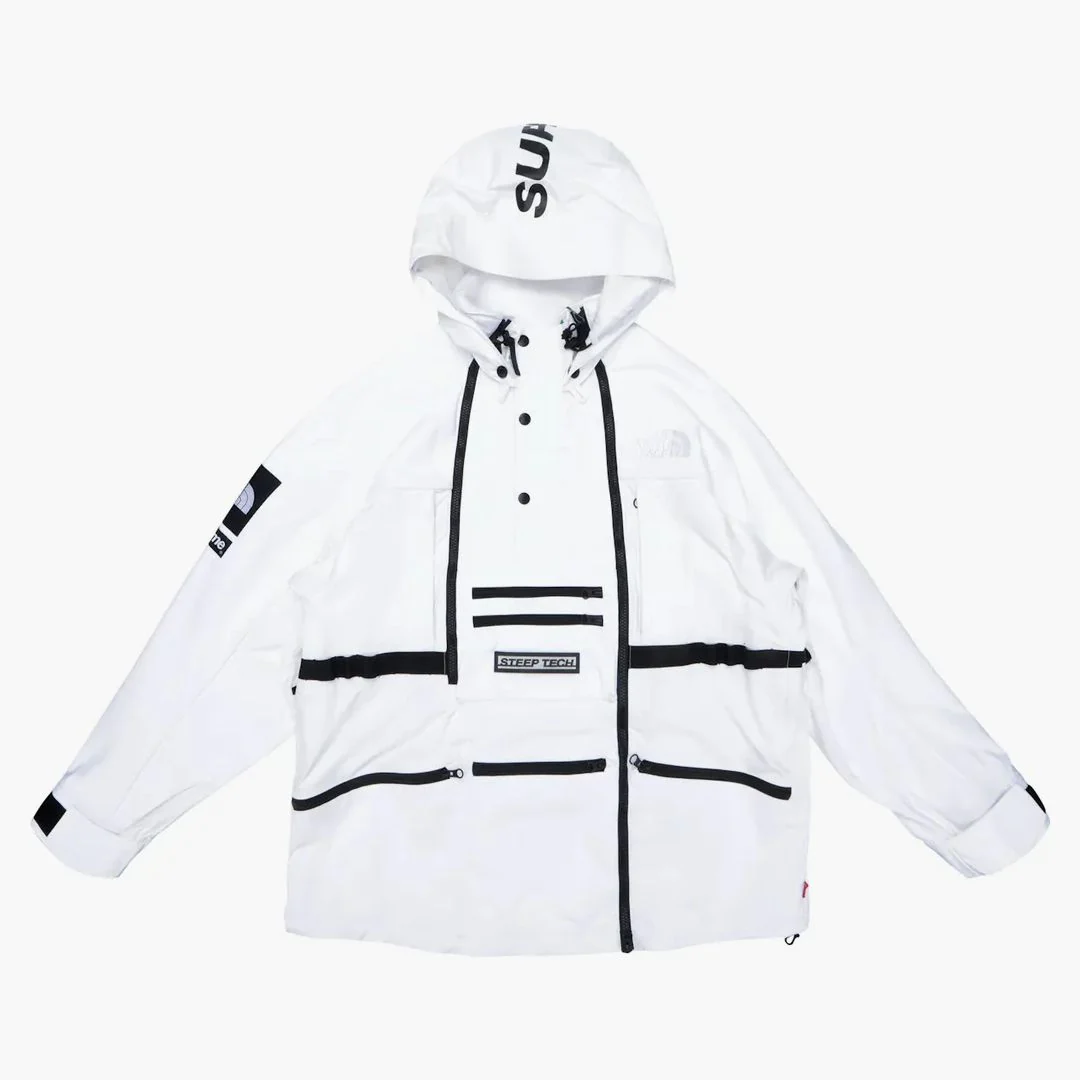 Supreme The North Face Steep Tech Hooded Jacket White