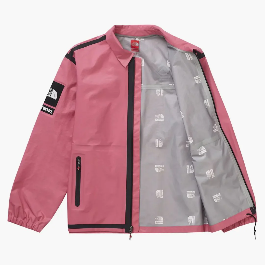 Supreme The North Face Summit Series Outer Tape Seam Coaches Jacket Pink - Image 3