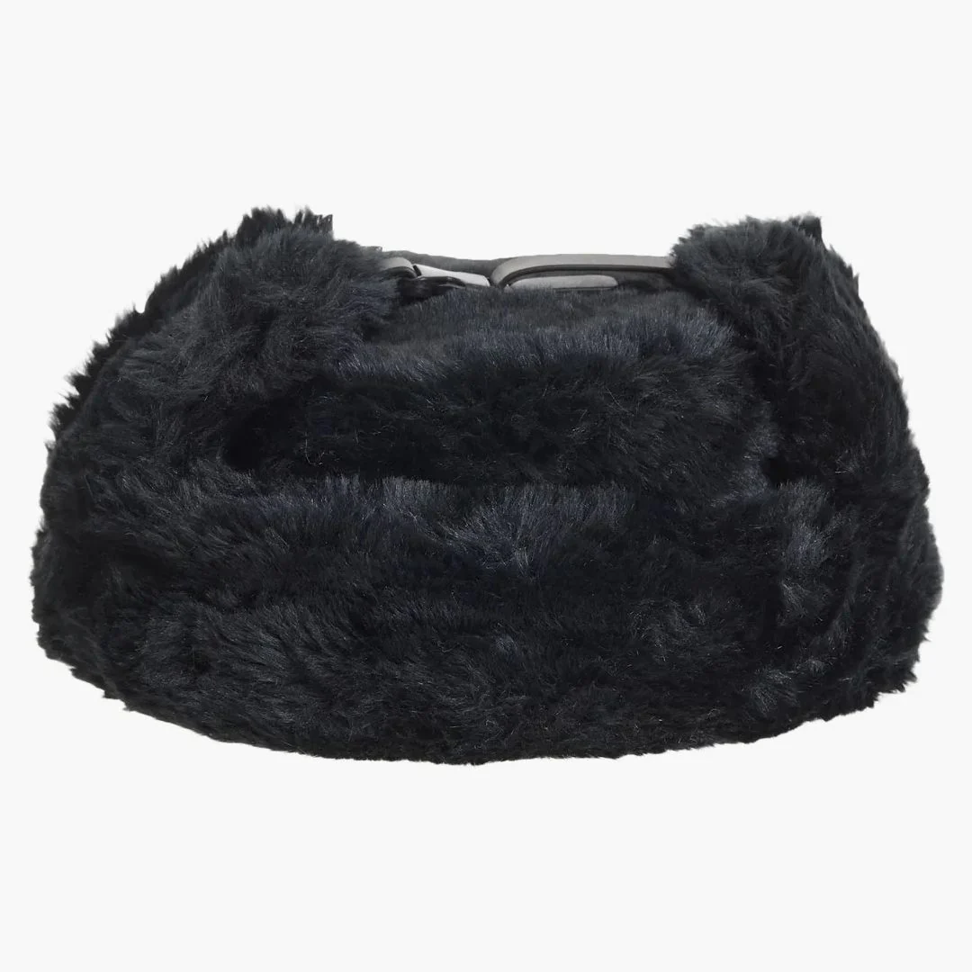 Supreme Ushanka Hat (fw25) Black - Image 3