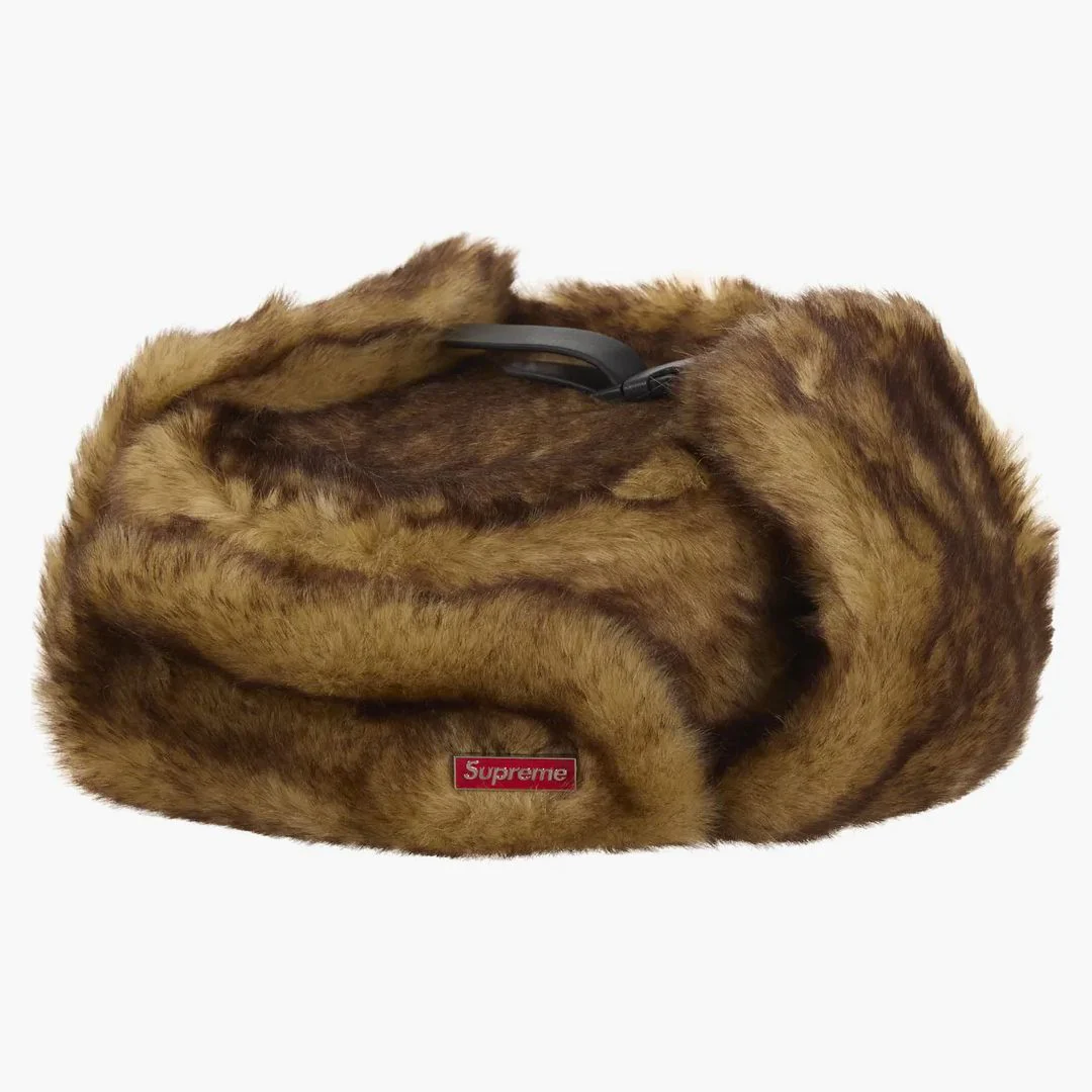 Supreme Ushanka Hat (fw25) Brown - Image 2