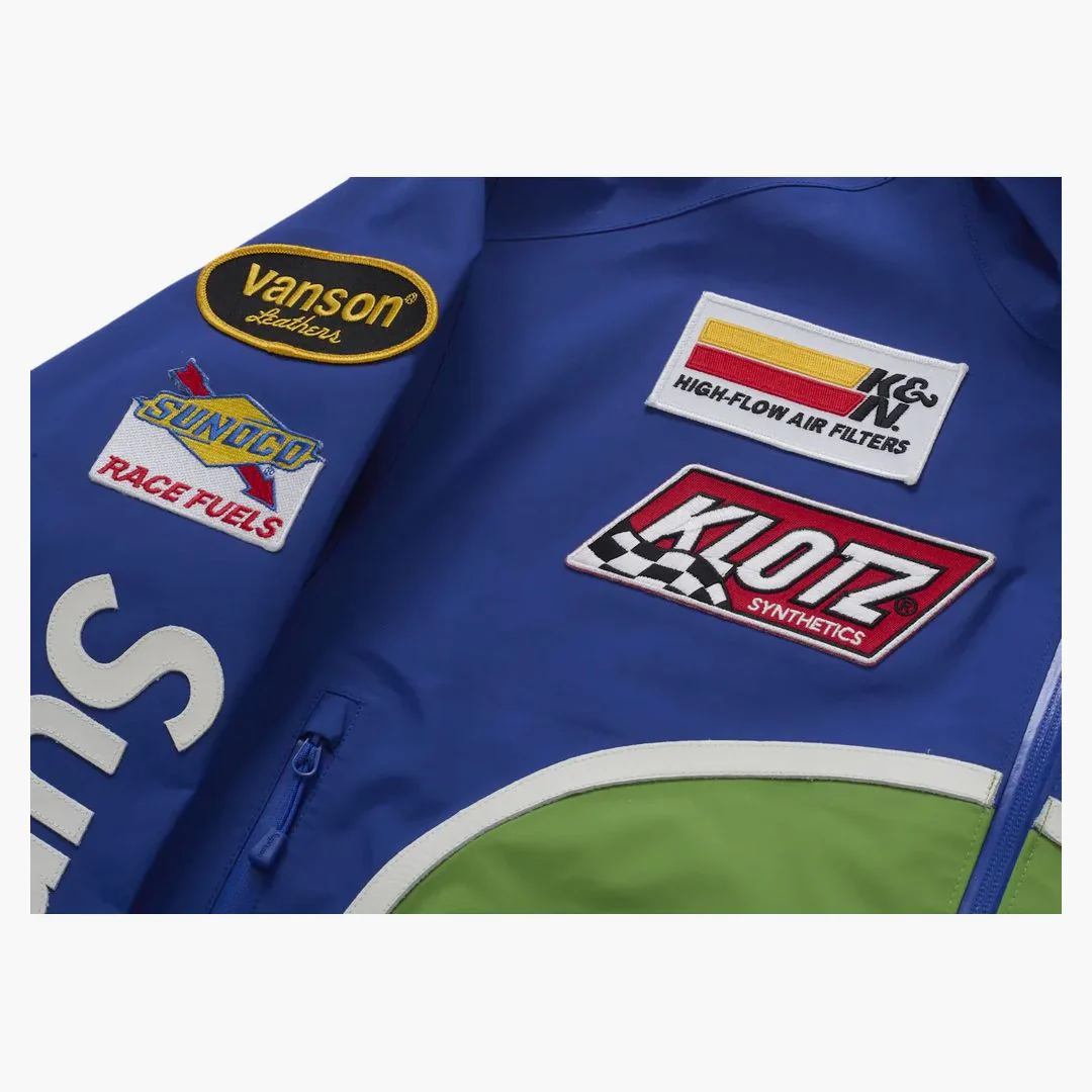 Supreme Vanson Leathers Gore-tex Shell Jacket Royal - Image 2