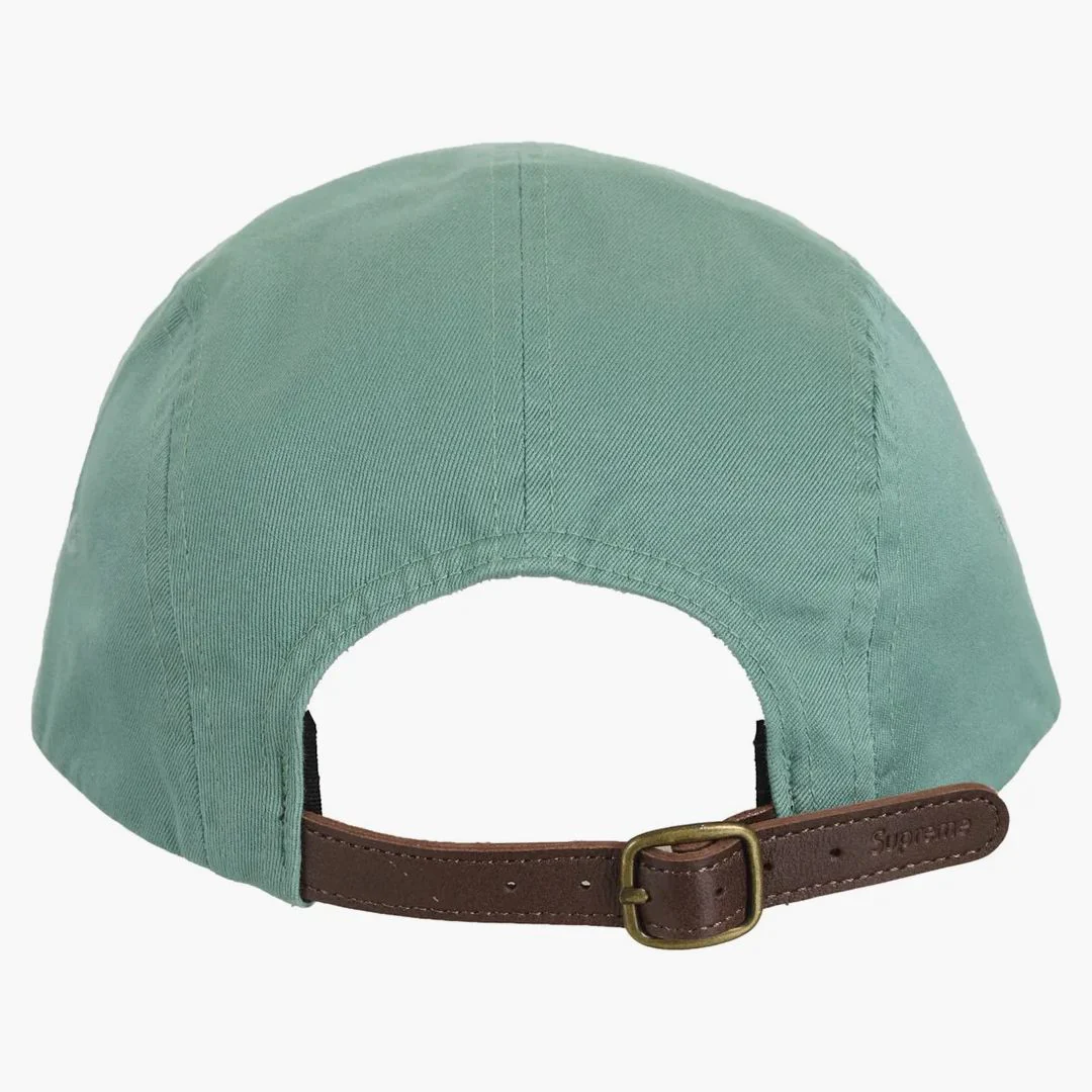 Supreme Washed Chino Twill Camp Cap (ss25) Light Blue - Image 2