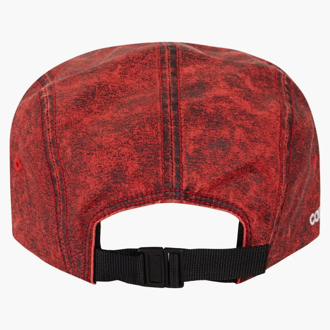 Supreme Washed Cordura Camp Cap Coral - Image 2