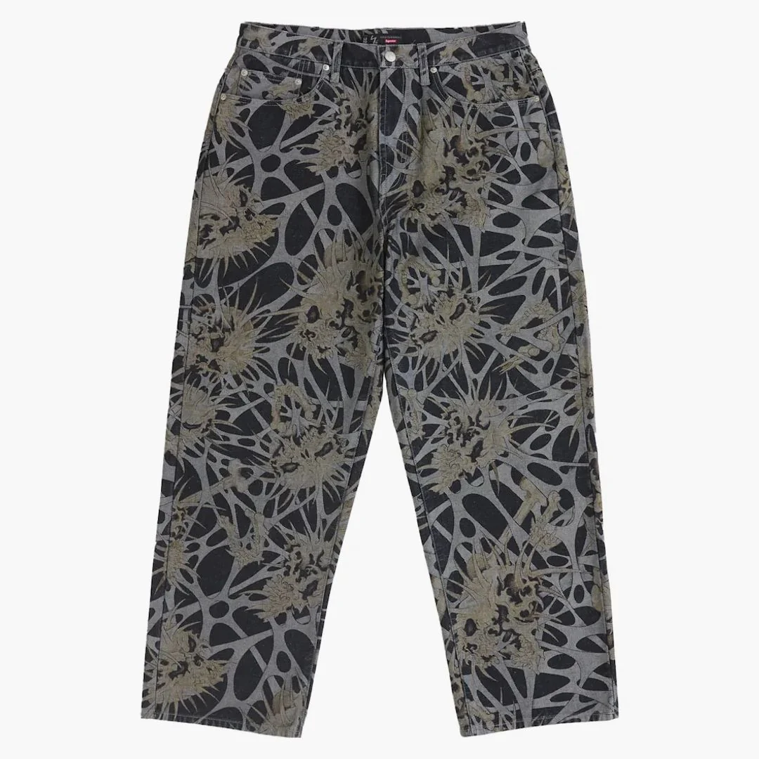 Supreme Y's By Yohji Yamamoto Baggy Jean Blue