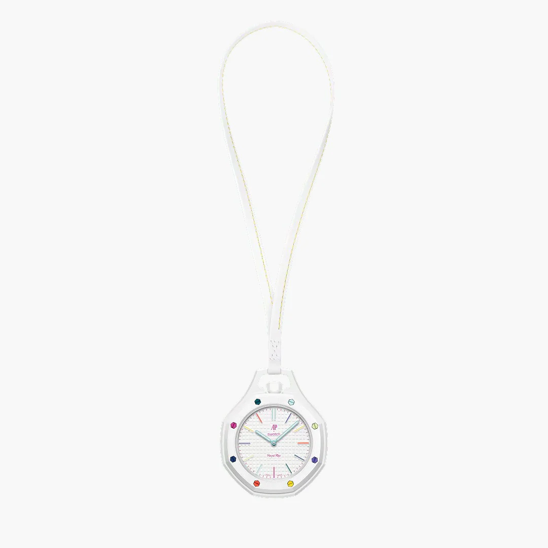 Swatch X Audemars Piguet Bioceramic Royal Pop Huit Blanc - Image 2