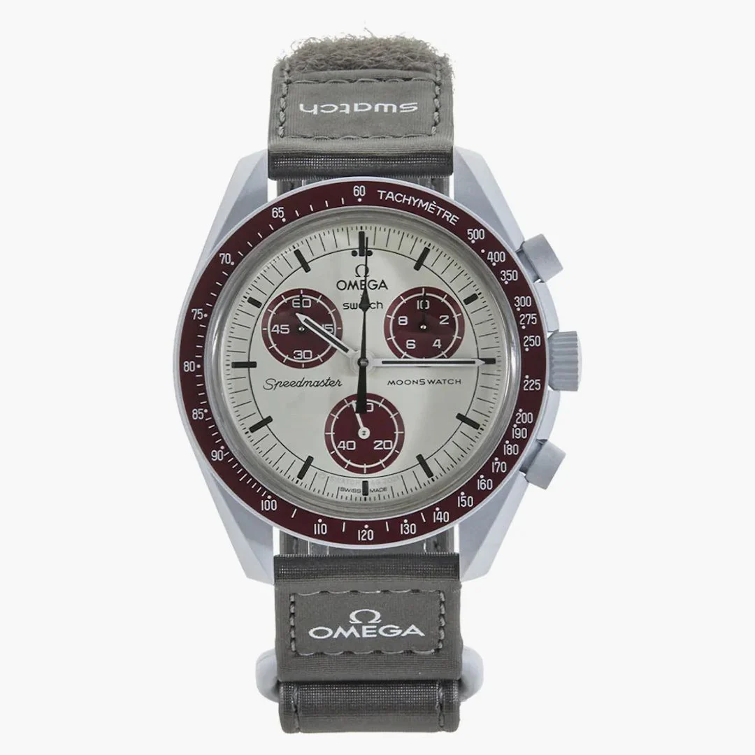 Swatch X Omega Bioceramic Moonswatch Mission To Pluto So33m101