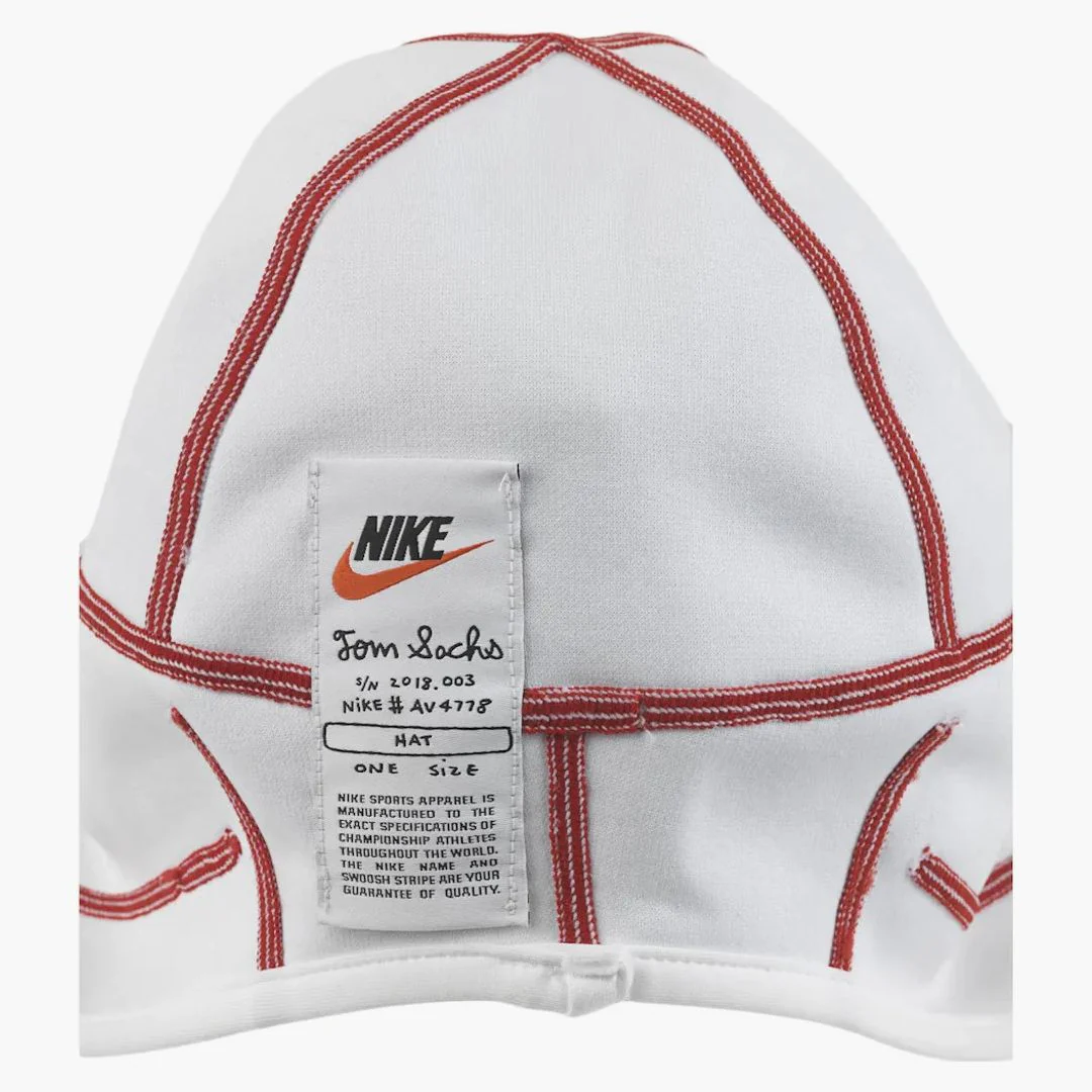 Tom Sachs Nike Hat White