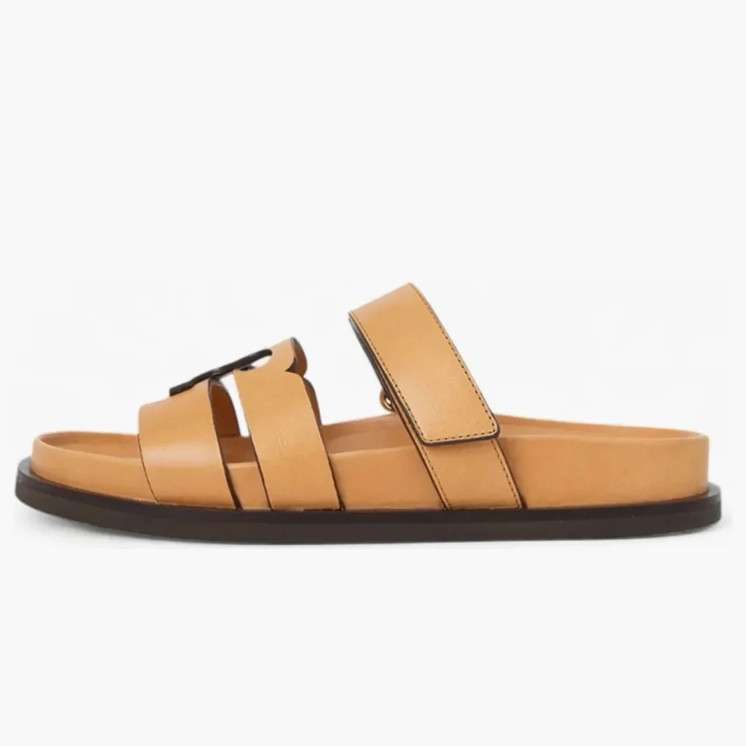 Tory Burch Ines Sport Slippers Brown (women's)