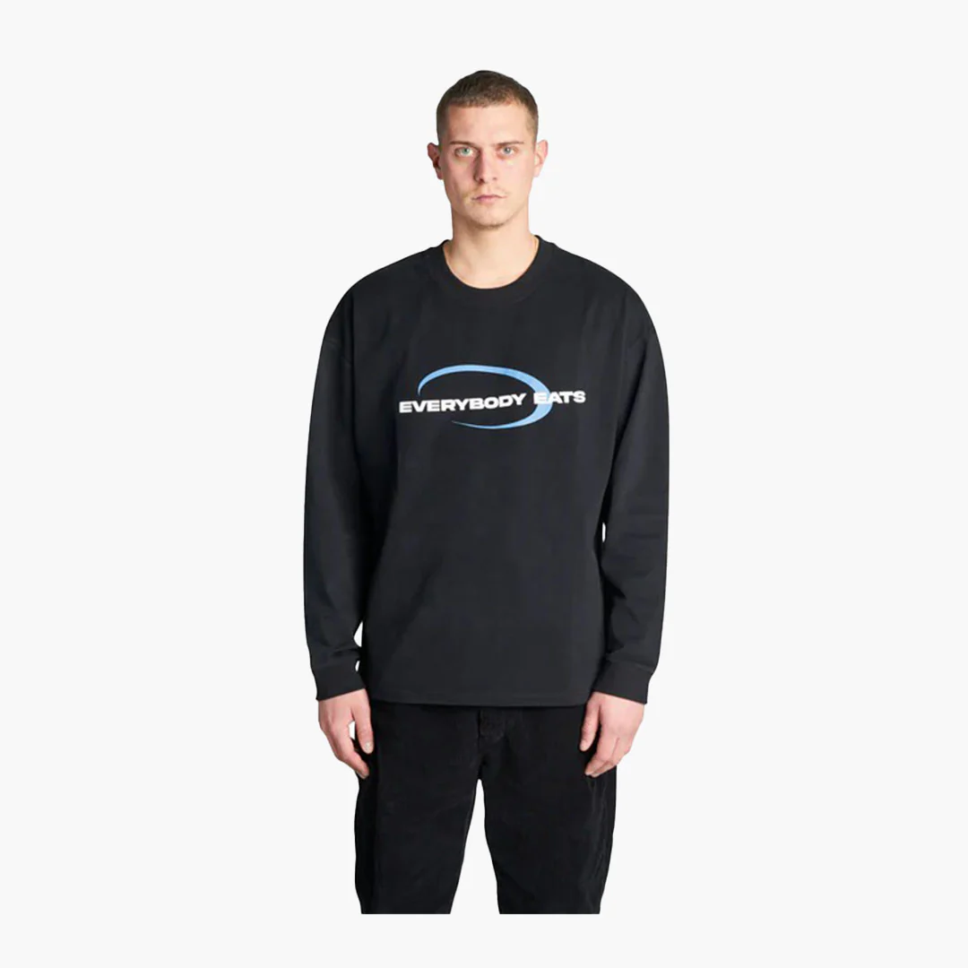Traphouse Everybody Eats L/S Black