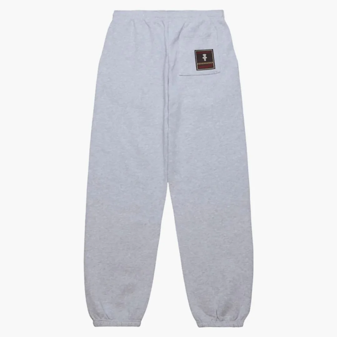 Travis Scott X Mitchell & Ness Wisconsin Badgers Classic Sweatpants Heather Gray - Image 2