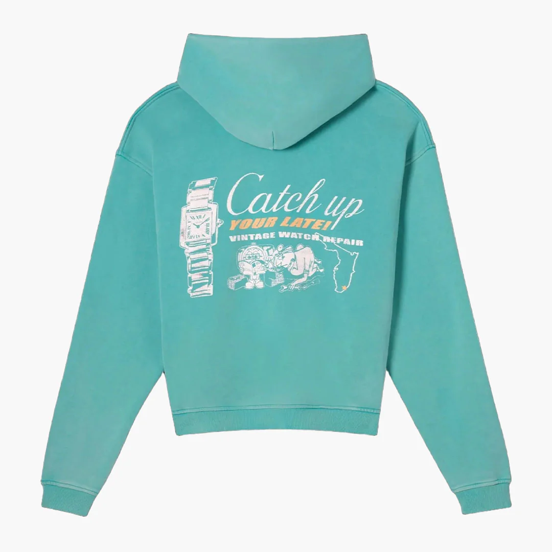 Triple Sevens Relax Hoodie Green - Image 2