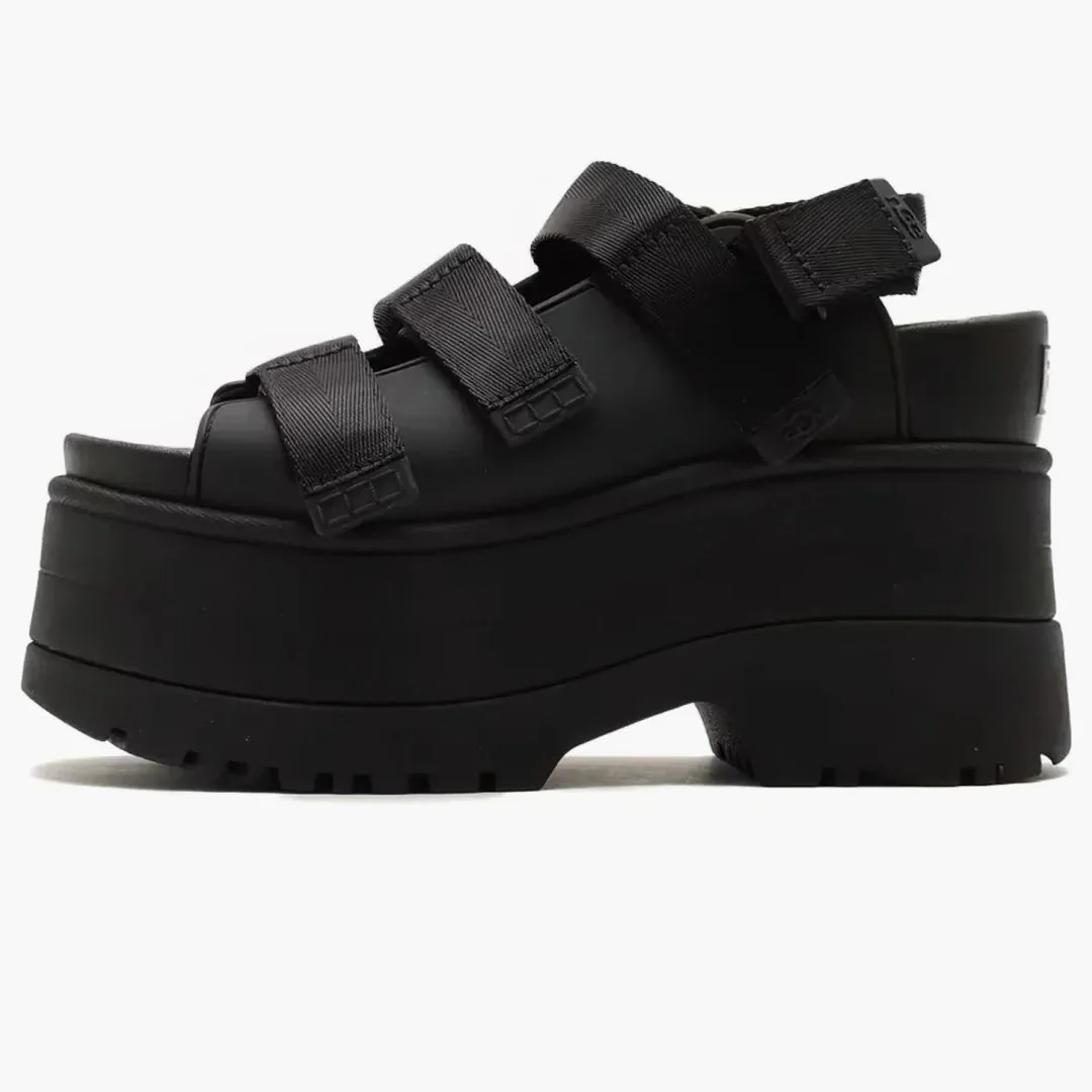 Ugg Goldenrise Platform Sandals Black (women's)