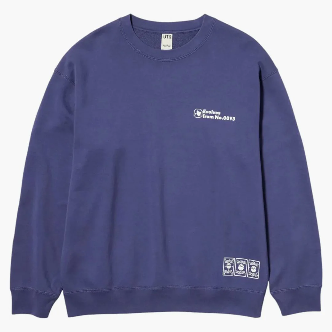 Uniqlo X Pokemon Sweatshirt Purple