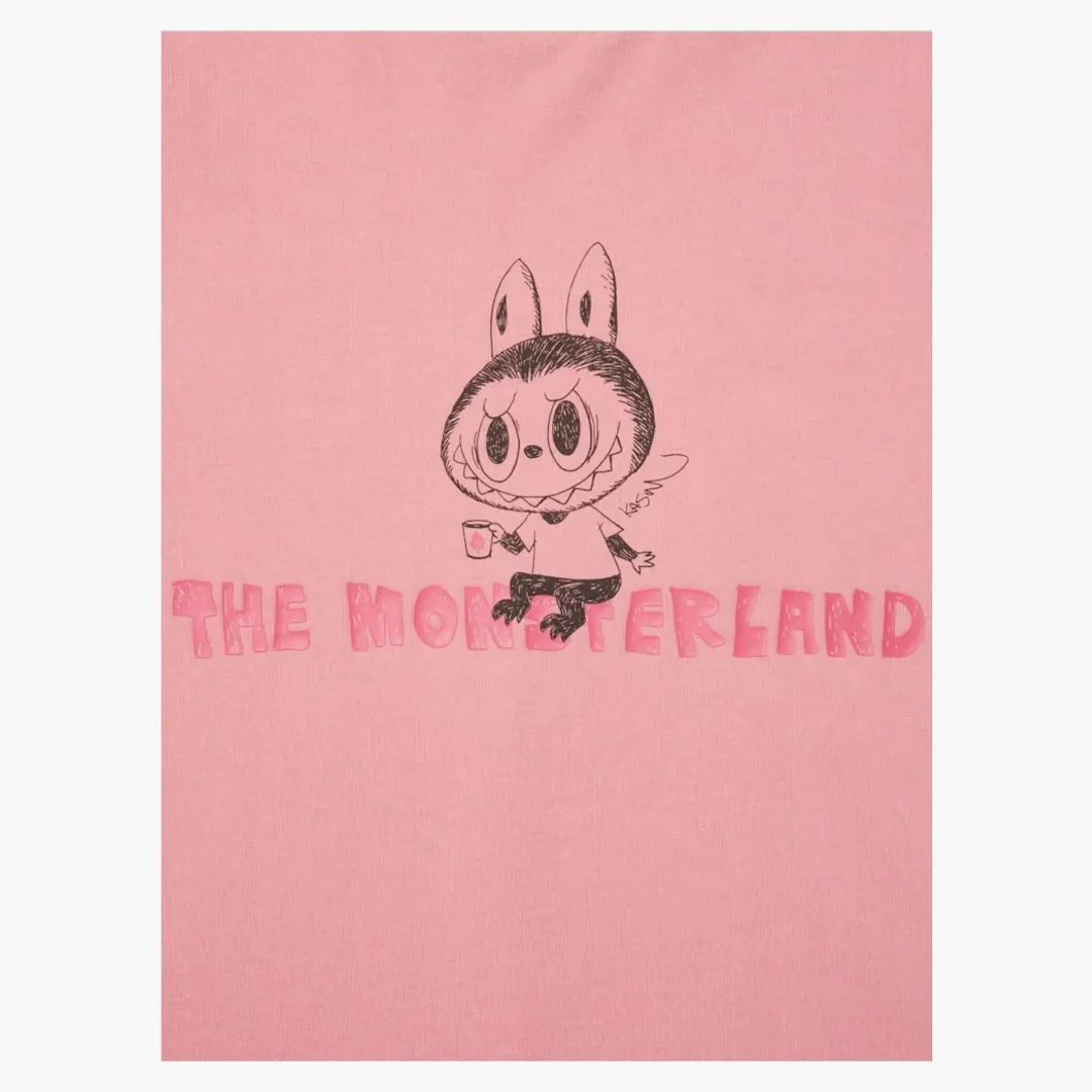 Uniqlo X Pop Mart The Monsters Women's Ut Graphic T-shirt Pink - Image 2