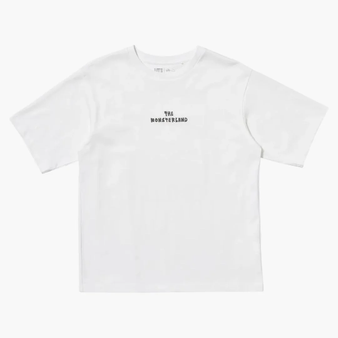 Uniqlo X Pop Mart The Monsters Women's Ut Graphic T-shirt White