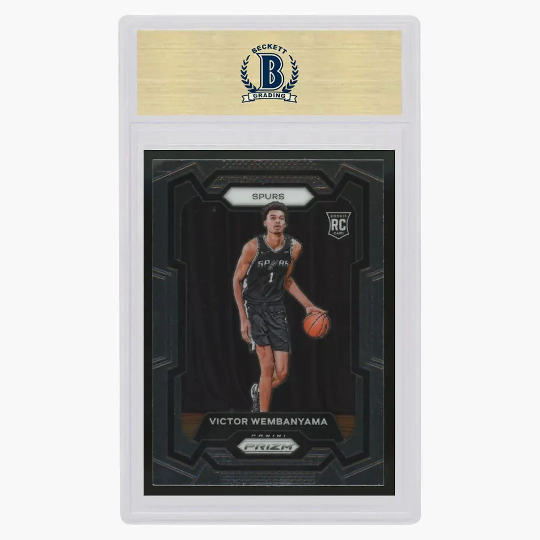 Victor Wembanyama 2023 Panini Prizm Rookie #136 (psa Or Bgs Graded) - Image 2