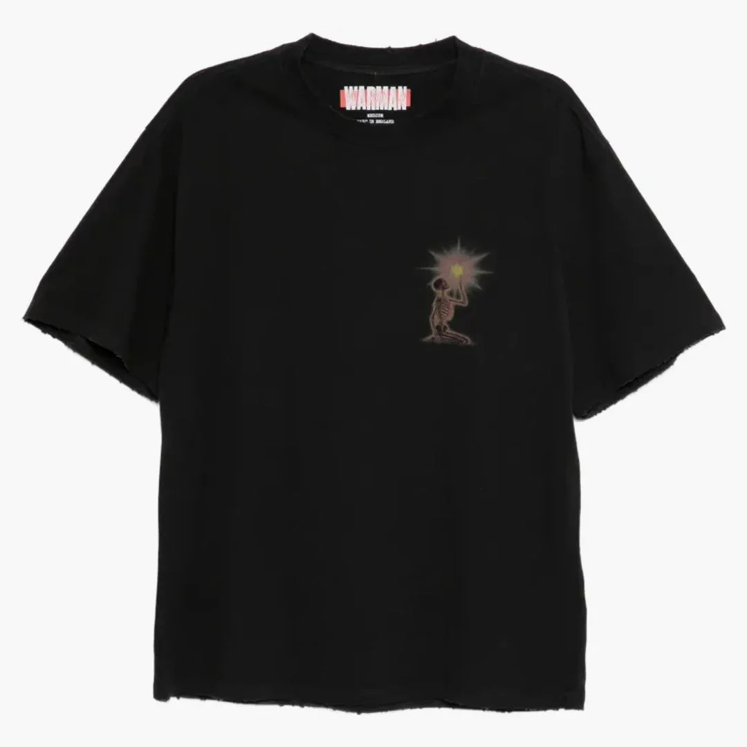 Warman I See The Light Graphic T-Shirt Black