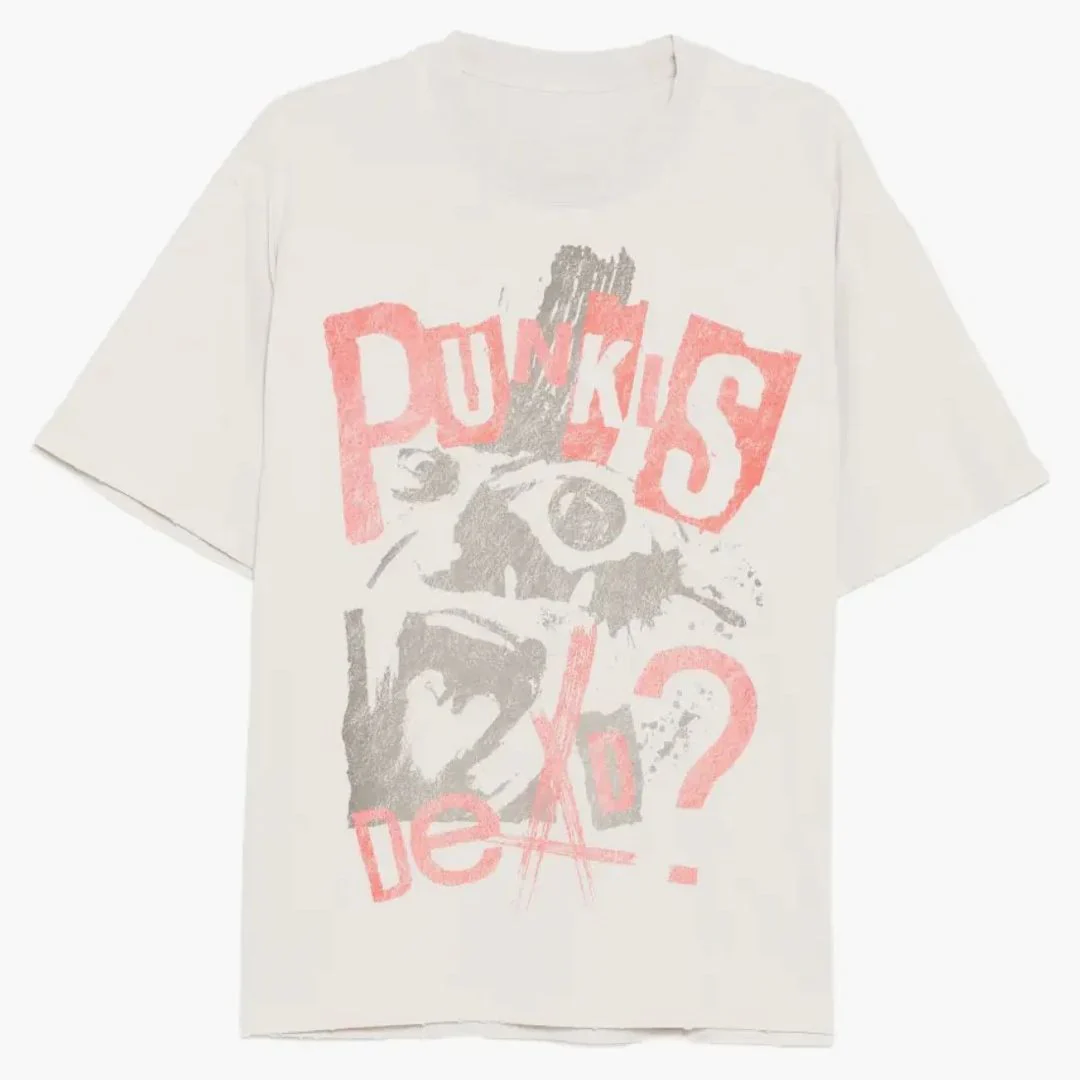 Warman Punks Graphic T-Shirt White